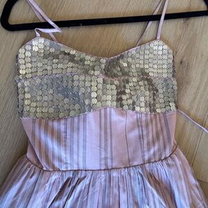 Alix Of Bohemia Pink‎ and Coin Maxi Dress